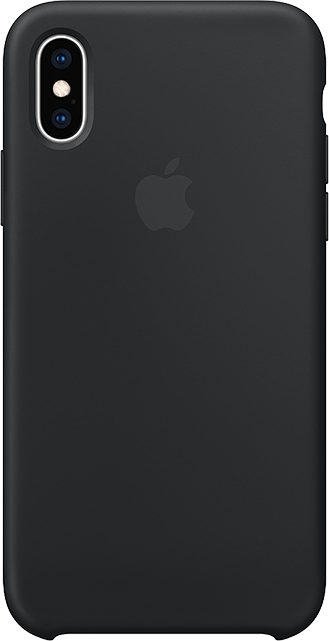 Apple Silicone Case - iPhone XS - Black